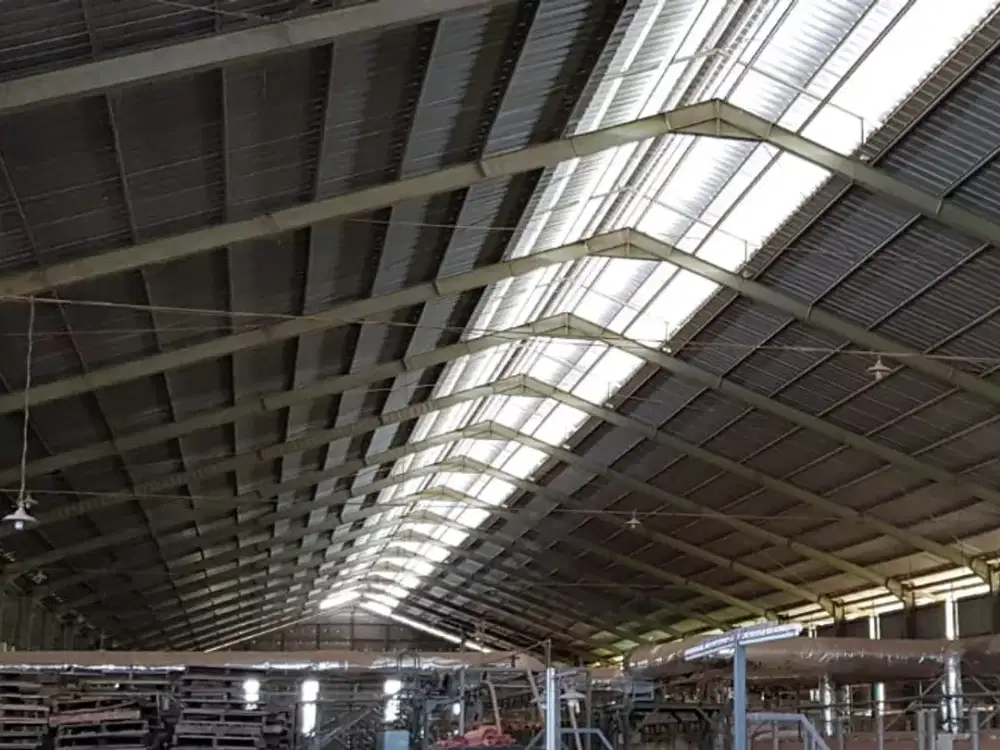 Dijual cepat pabrik genteng modern di cirebon