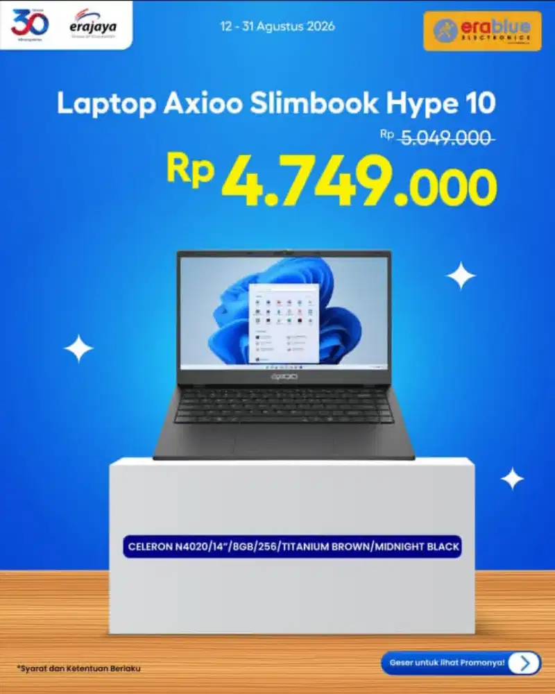 Promo Back To Campus Erablue Taman Cibodas