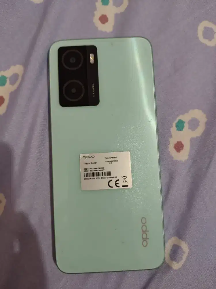 Jual Oppo A57  4/128,warna Hijau bersinar, Nego sampai Jadi