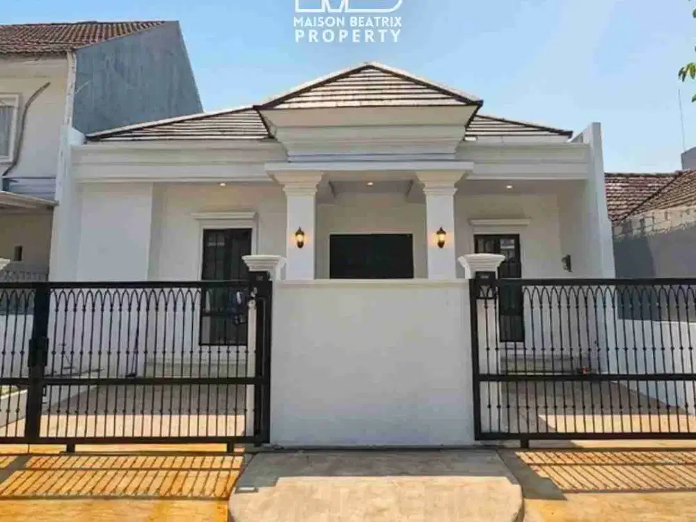 DIJUAL RUMAH BARU SIAP HUNI DG LOKASI YG SUPER DUPER STRATEGIS, DIKELILINGI SEKOLAH, STASIUN RAWABUNTU DAN TOL JORR DI KENCANALOKA BSD