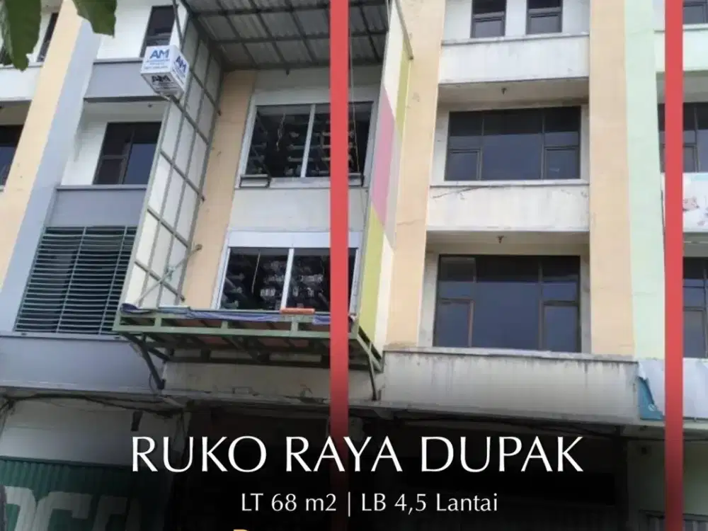 Jual Ruko di Raya Dupak