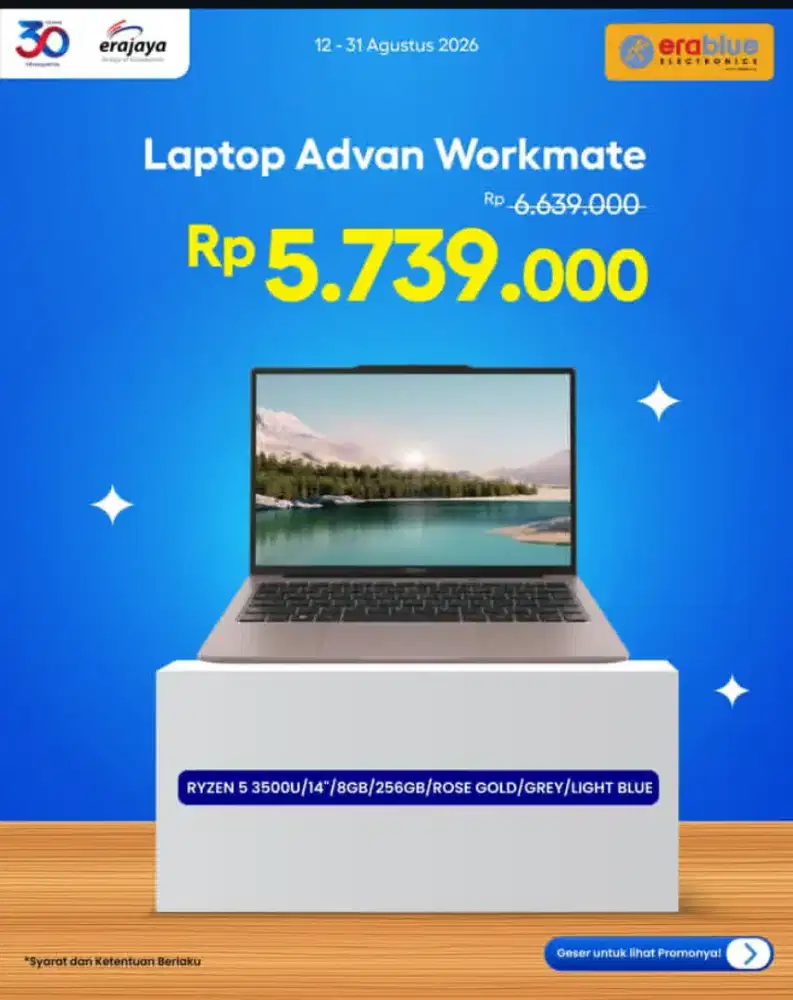 Laptop Advan Workmate