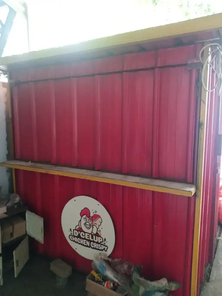 Di jual stand kontainer