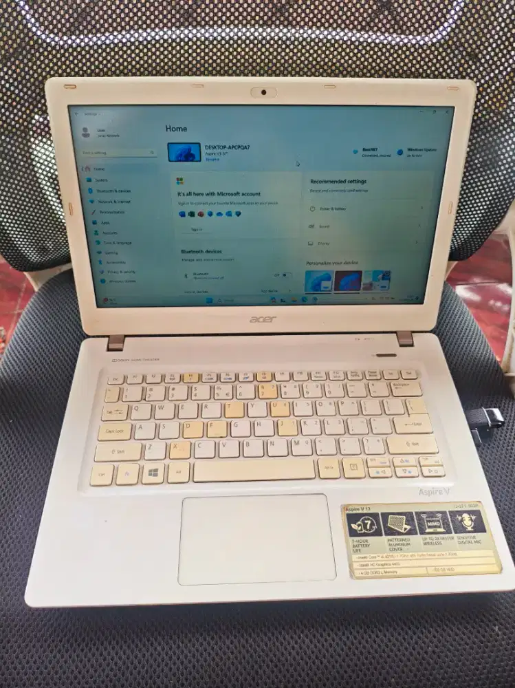 Laptop Second Acer Aspire V3 - 371