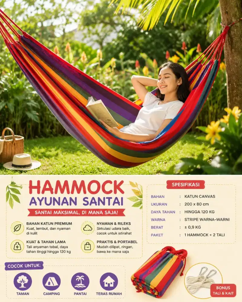 Hammock Ayunan Santai