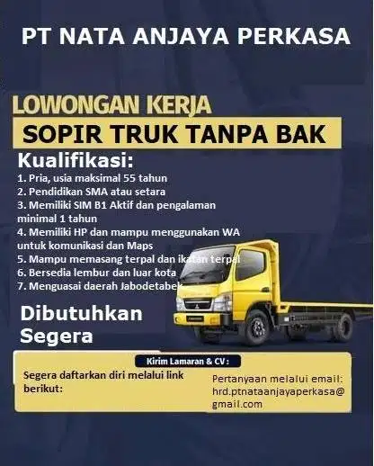 SOPIR TRUK LOSBAK