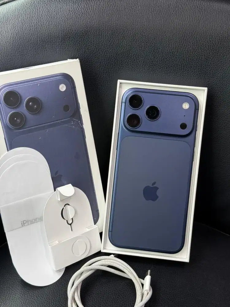 iphone 17 promax 256gb ibox bh 100% garansi on s/d april 2027 cc 163