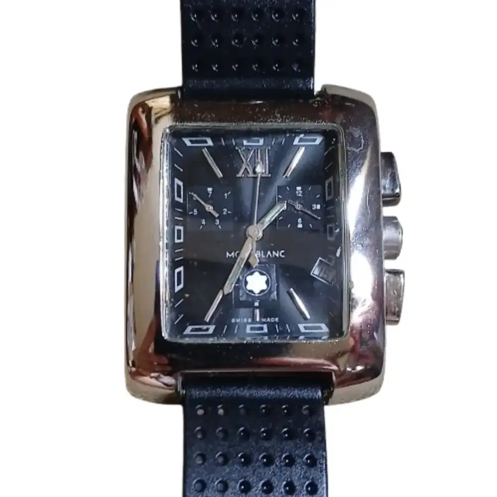 Vintage Moblanc Automatic Special Edition Krono Tanggal Aktif