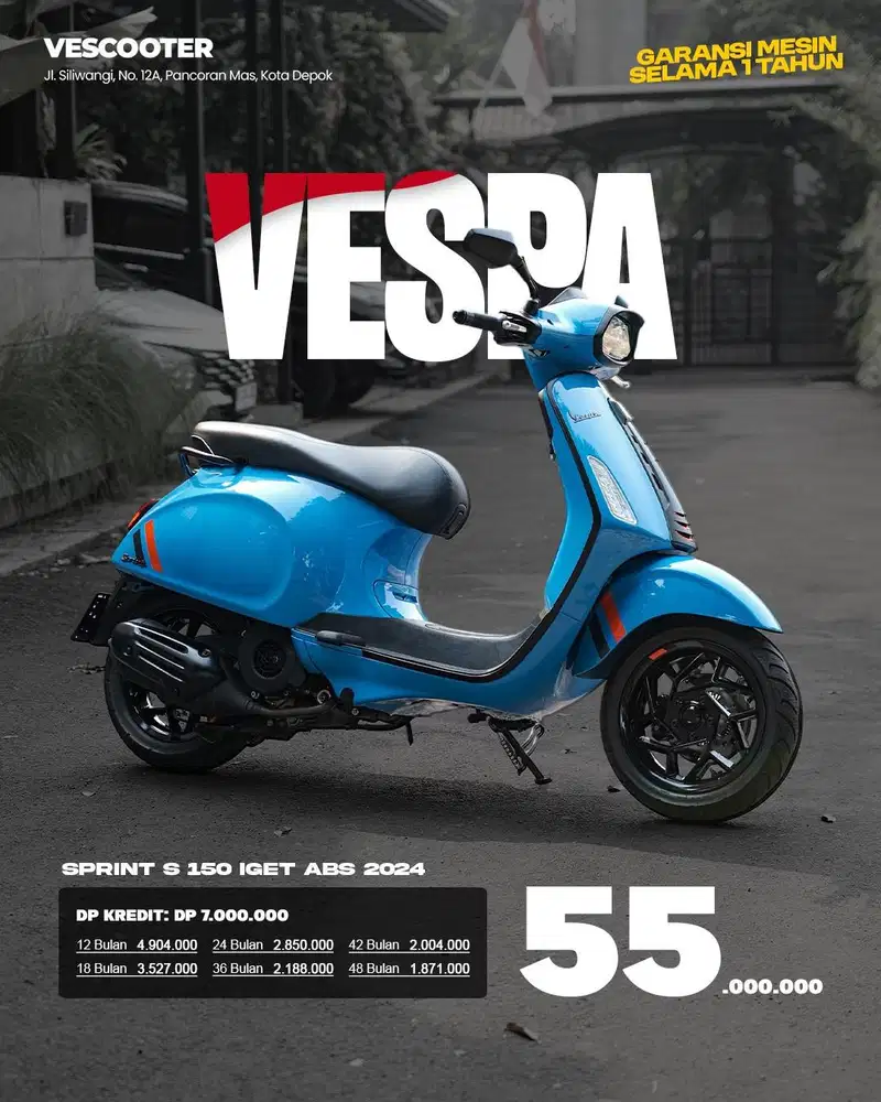 VESPA SPRINT 150 S EDITION NEW MODEL 2024