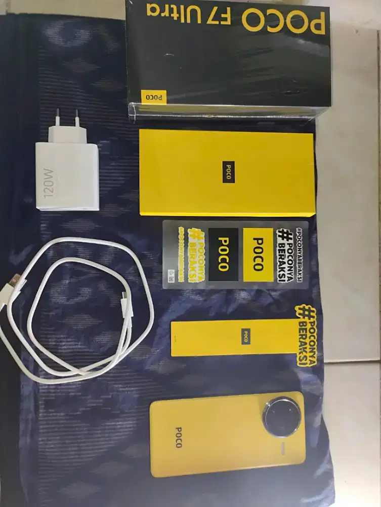 Poco F7 Ultra 5G 12/256 Fullset Mulus
