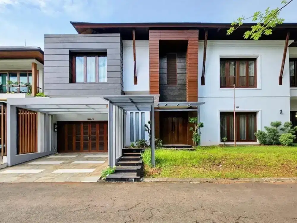 Dijual Rumah Dengan Tanah Luas di Kawasan Cluster Exclusive di Sektor 9 Bintaro Jaya Tangsel UT-16714