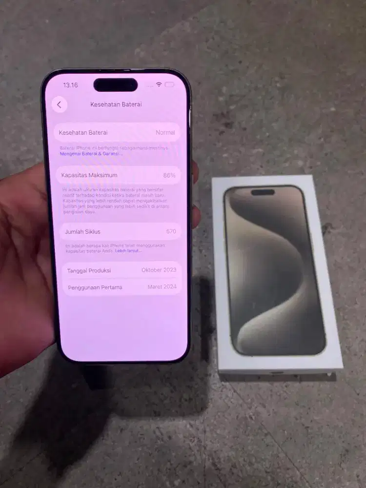 Ready iphone 15pro 256 ex ibox