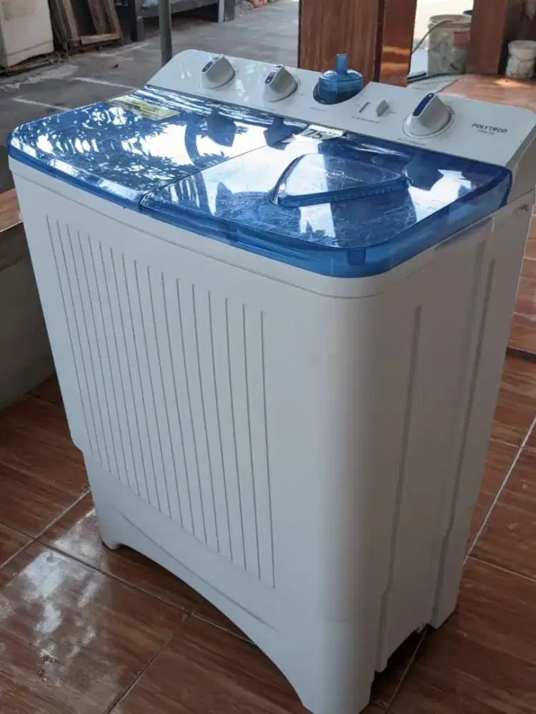 Mesin cuci polytron mulus 7,5kg ori