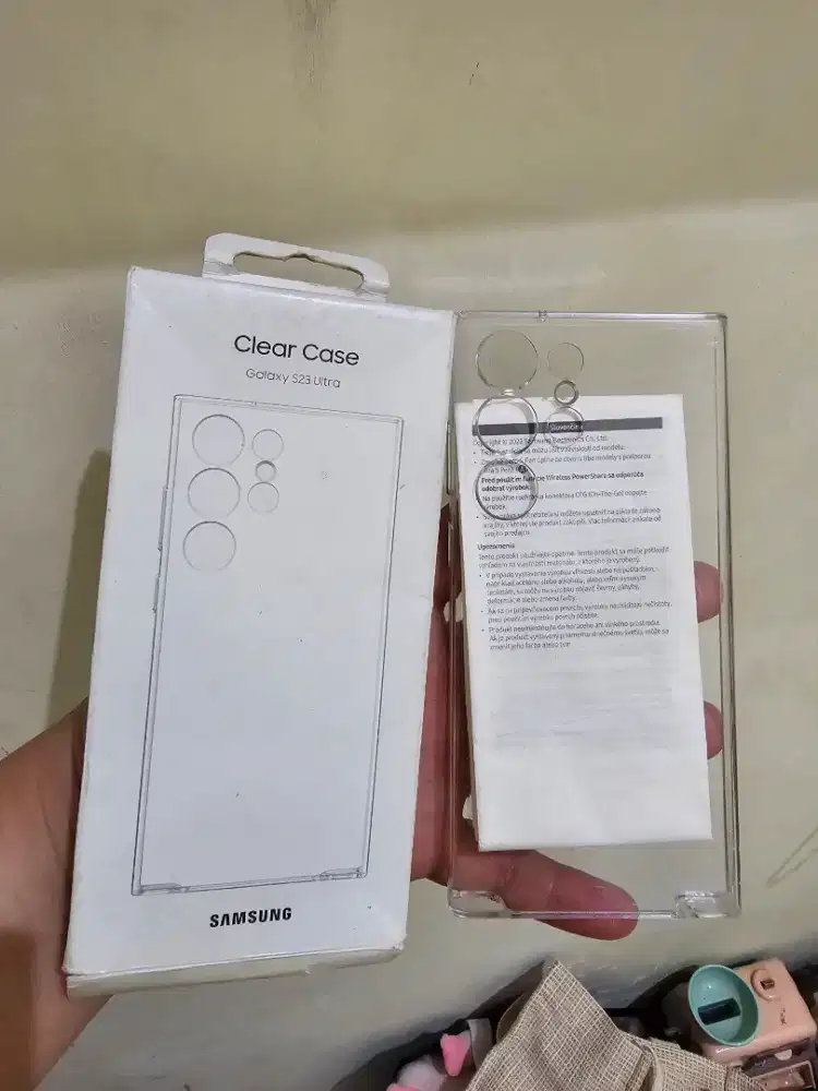 Clear Case Samsung Galaxy S23 Ultra Bekas Preloved