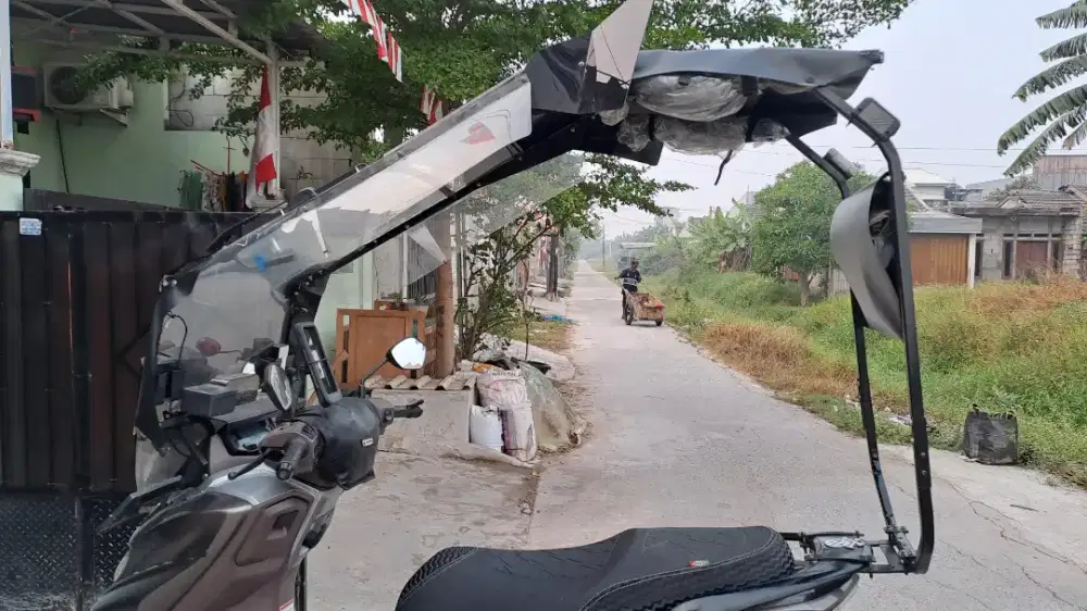 JUAL KANOPI MOTOR KHUSUS SUZUKI BURGMAN STREET 125