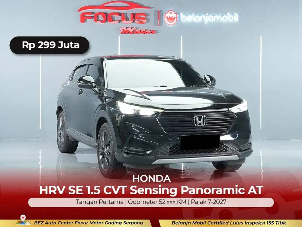 [ GARANSI 5TH ] Honda HRV HR-V HR V SE 1.5 Sensing Panoramic 2024/2025