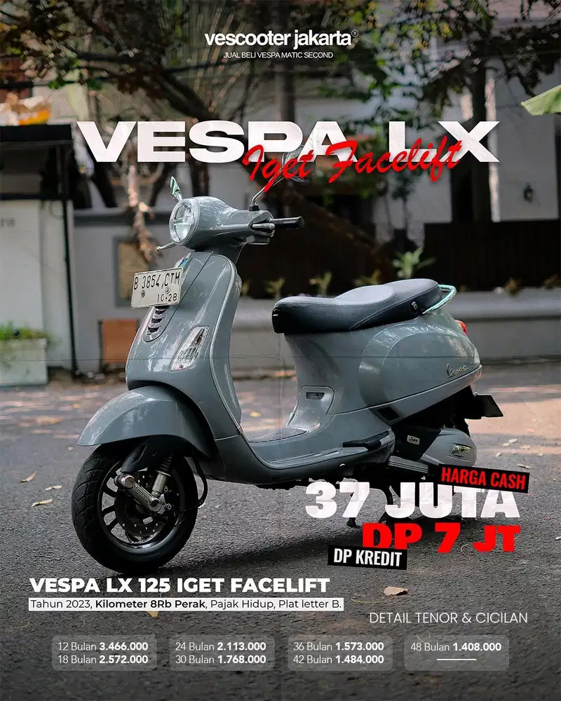 VESPA LX 125 IGET FACELIFT 2023