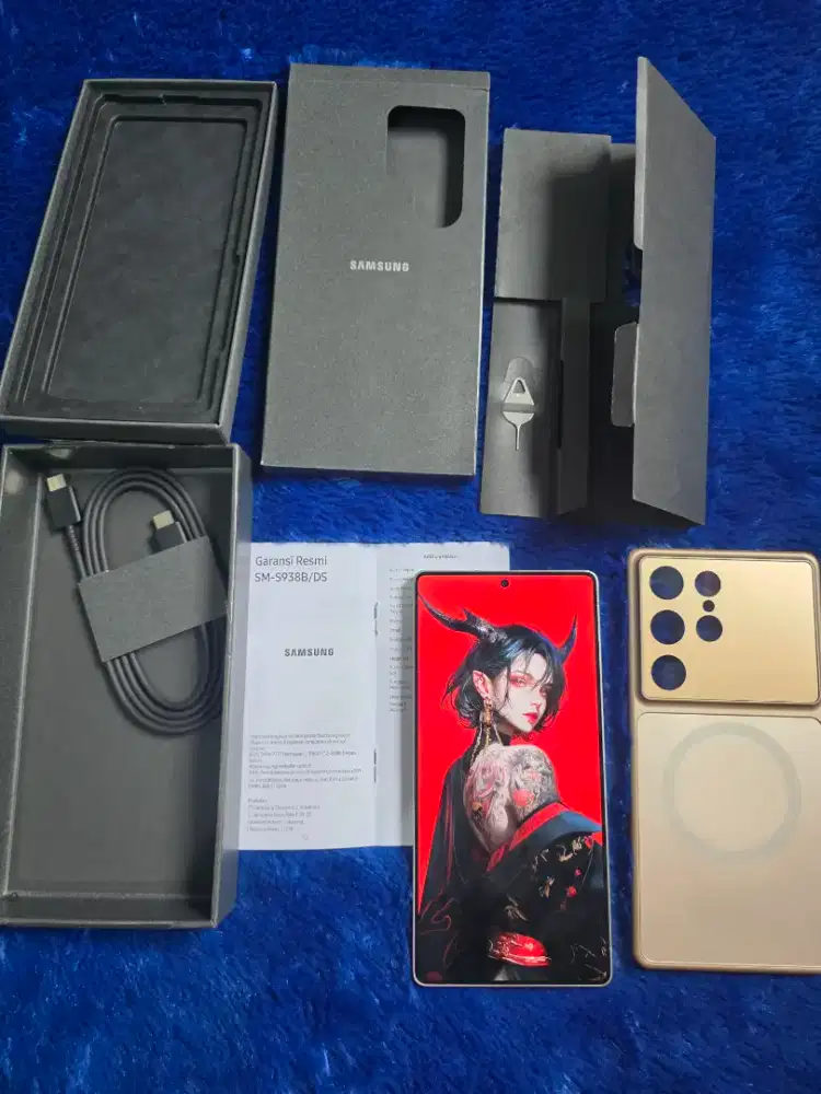 Samsung Galaxy S25 Ultra 12 256gb ex SEIN Titanium Silver Blue