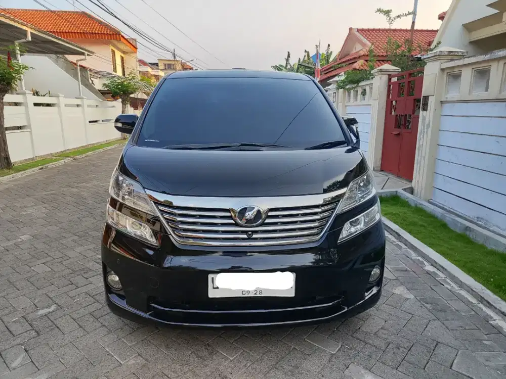 Vellfire V prem sound ' 08