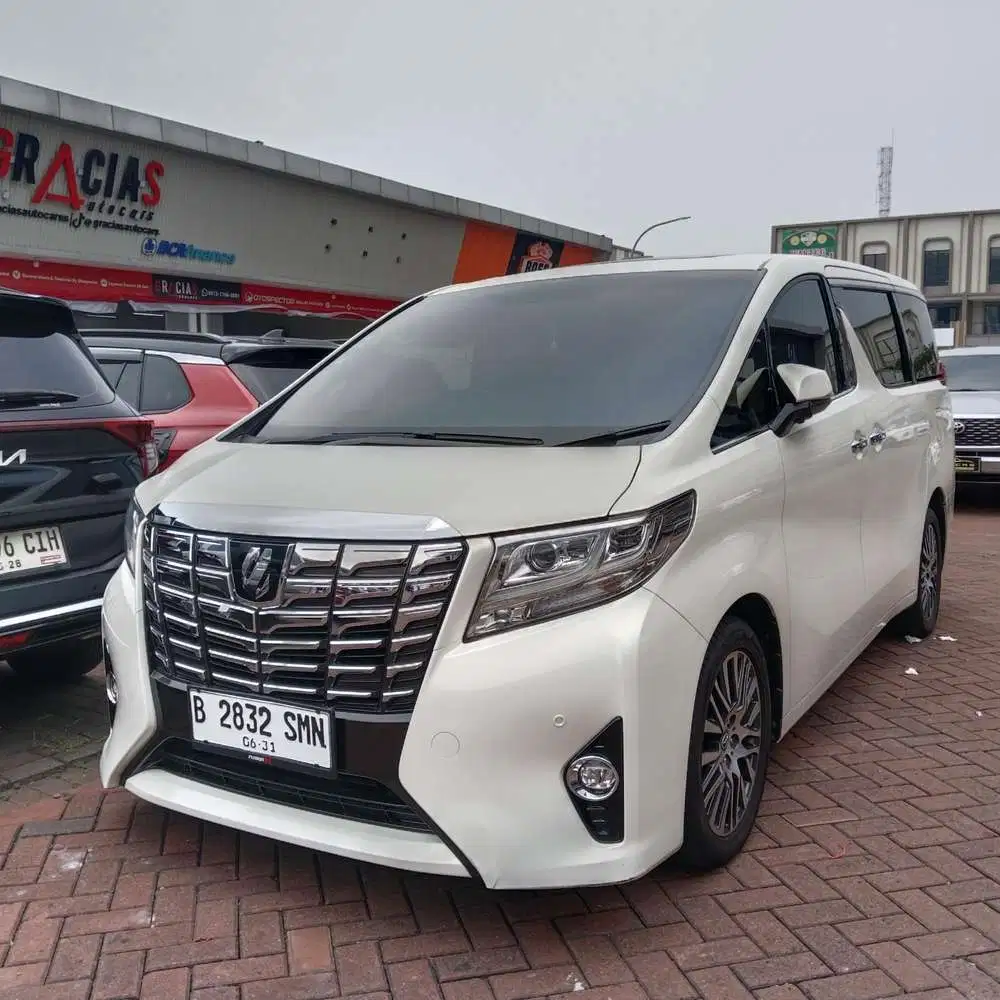 Toyota ALPHARD 2.5 G ATPM AT 2016 PUTIH