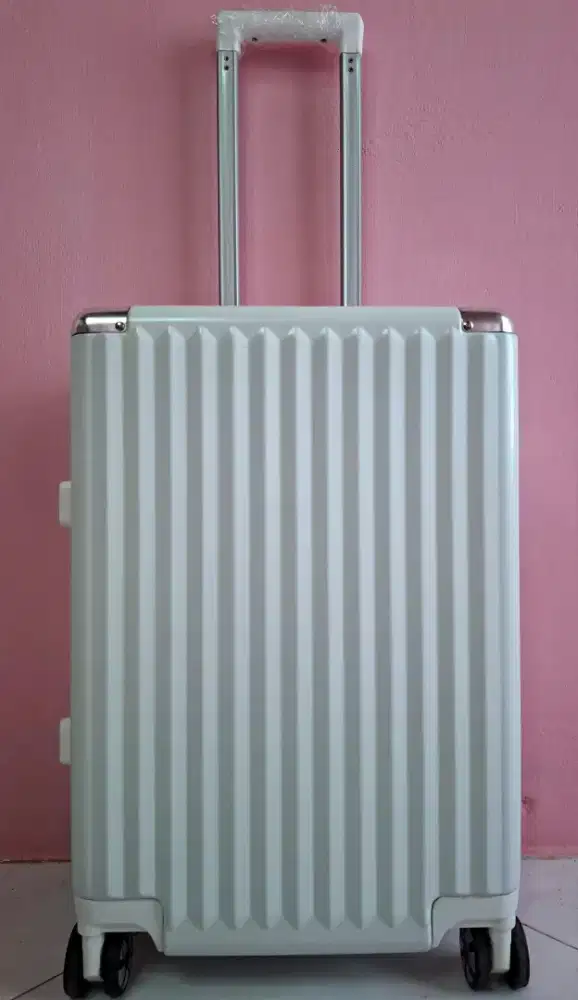 Baru Tas koper hardcase polycarbonate aluminium 22 inch