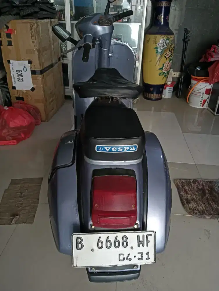 Vespa PS Tahun 1980 Surat Lengkap Pajak Hidup
