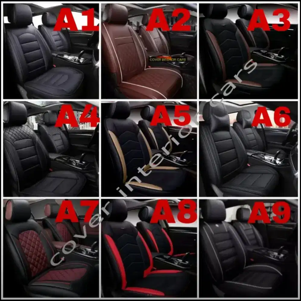 Cover jok Innova reborn zenix Fortuner Pajero bahan mbtech Camaro