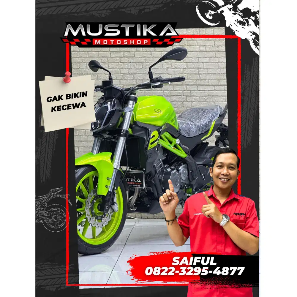 Odo1rb Simpenan!!Beneli TNT 249cc 2026 Plat B Super Istimewa-Mustika