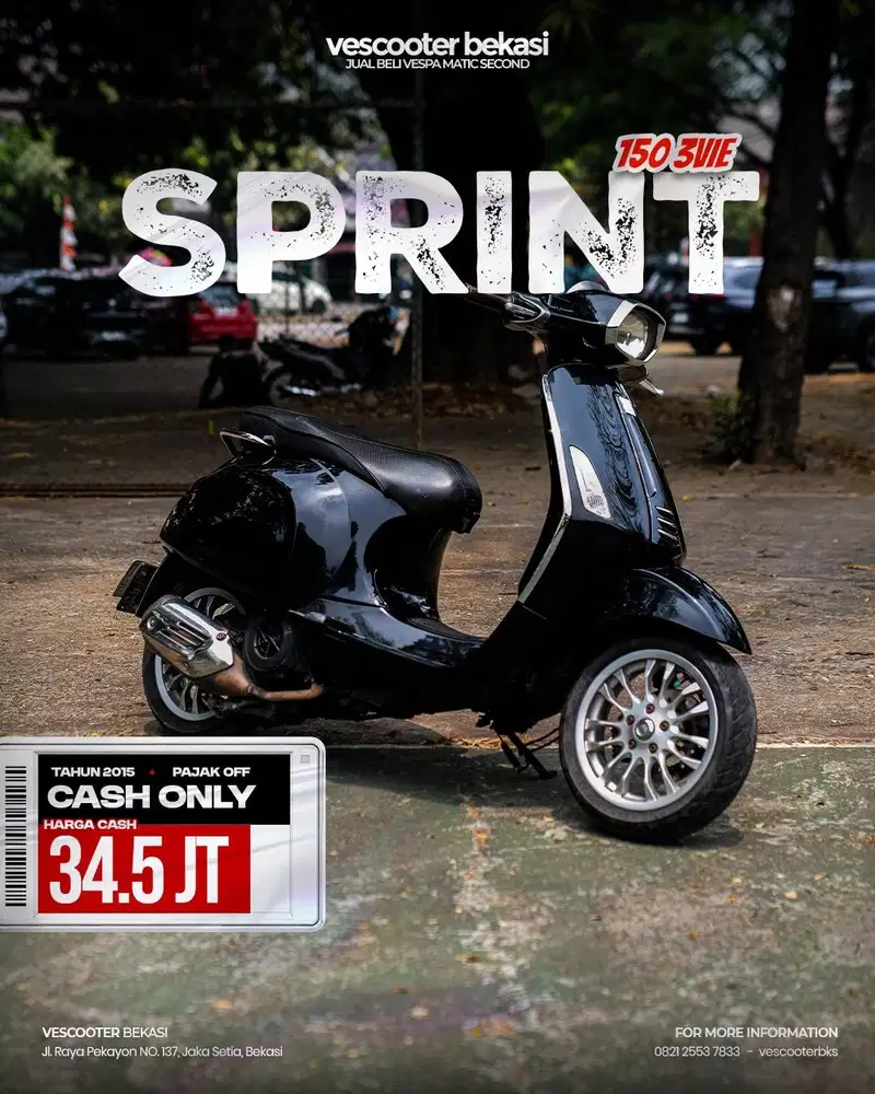 VESPA SPRINT 150 3Vie 2015