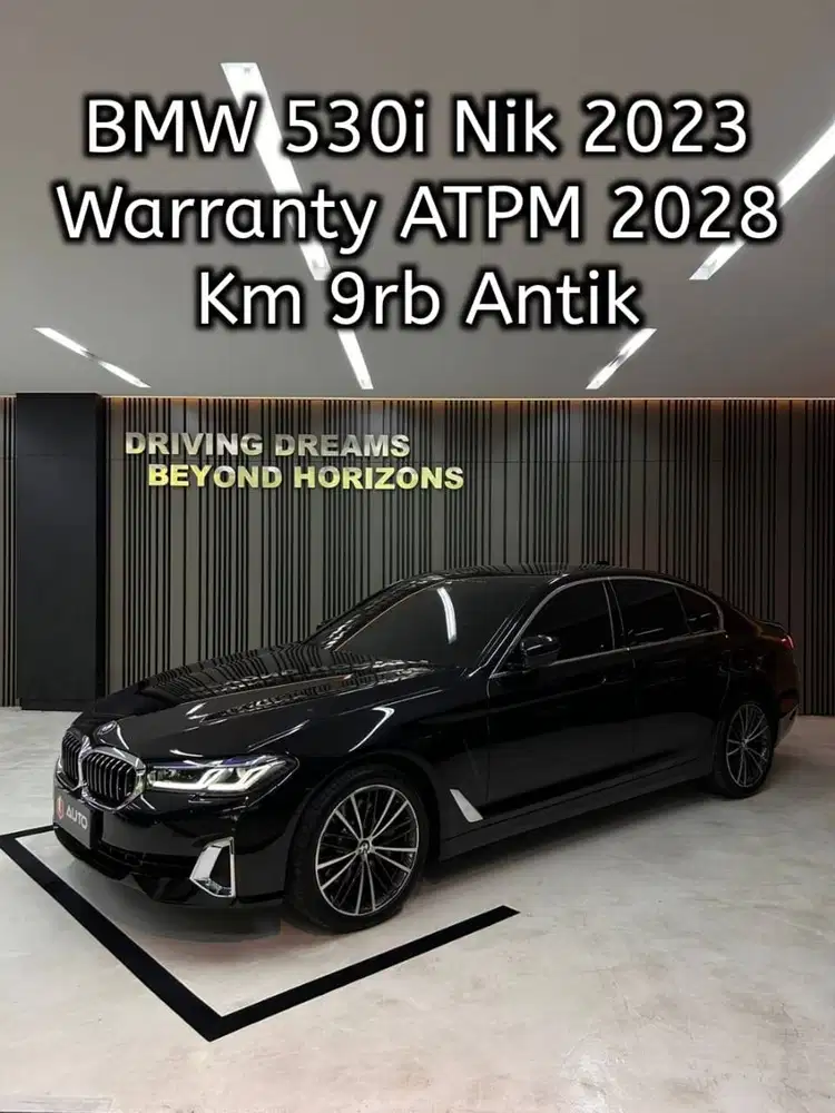 BMW 530i G30 Opulence LCI AT 2023 Hitam Km9rb B1959SAS