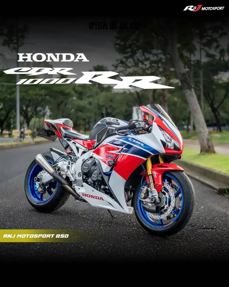 Honda CBR 1000 CBR1000 SP Tahun 2015 Full Modifikasi Knalpot Arrow