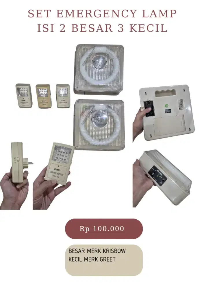 EMERGENCY LAMP dpaat 5