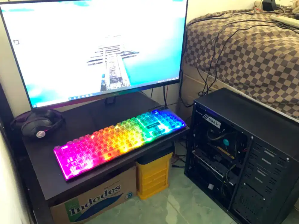 Pc gaming intel G4400 ft rx570 8gb