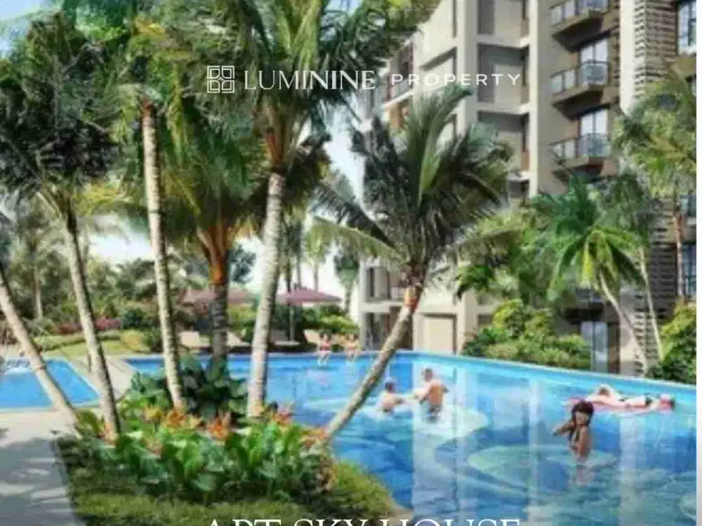 DIJUAL APARTEMEN SKY HOUSE ALAM SUTERA SUPER NYAMAN & STRATEGIS LIKE NEW VIEW POOL