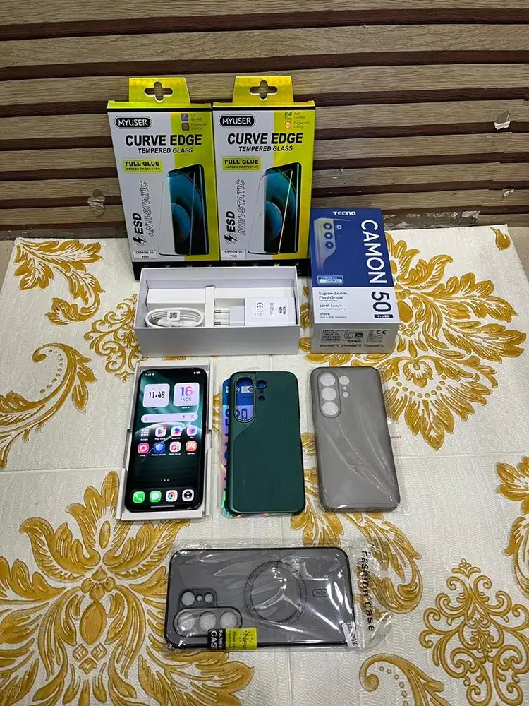 Tecno Camon 50 Pro 5G| 12GB 256GB Second 3 Hari Pakai
