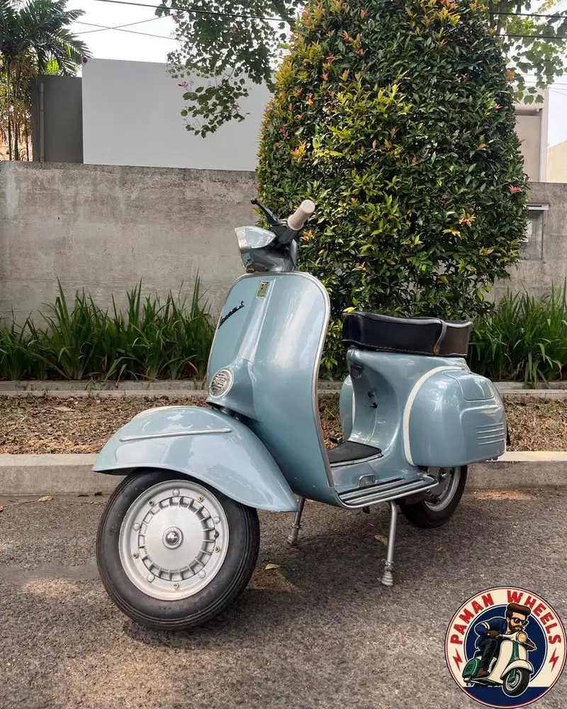 Vespa Sprint S Tahun 1968 Abu-Abu