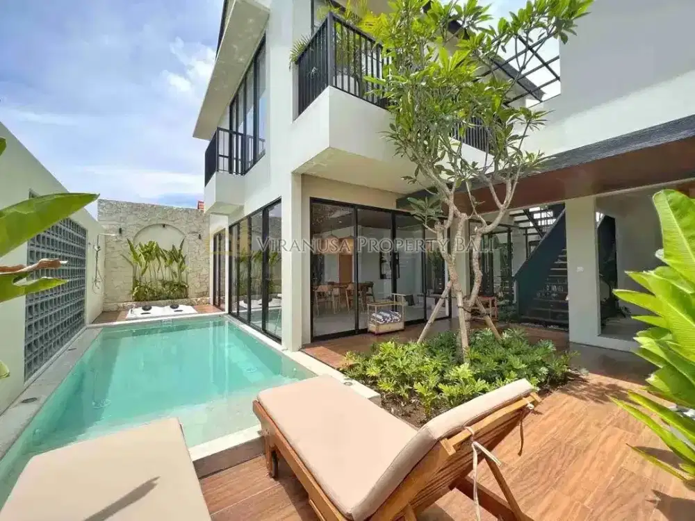 Villa Modern Tropis 3 Kamar dengan Private Pool & Jacuzzi di Pecatu – Freehold
