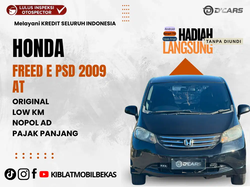 DIJUAL DP 20JT AN HONDA FREED PSD 2009