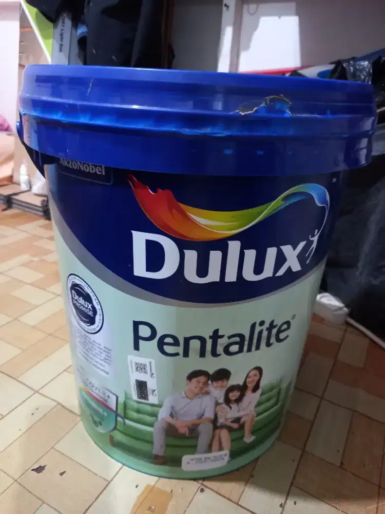 Cat dulux pentalite white putih 20 liter