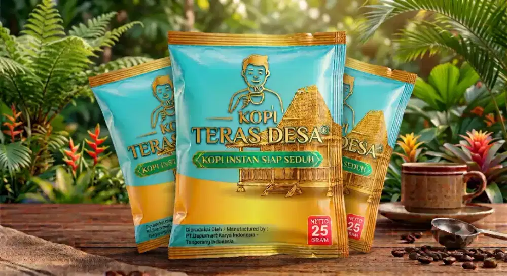Dijual merk terdaftar teras desa langsung jualan