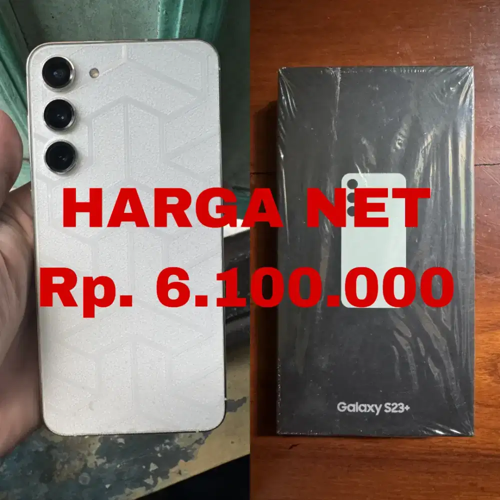 Samsung Galaxy S23+ 8/256 Putih Resmi ex SEIN