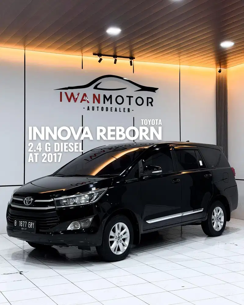 Toyota Innova Reborn 2.4 G Disel AT Tahun 2017
