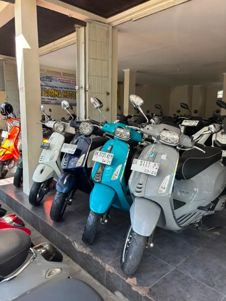 Vesva.  Sprint i get. 2024 cash. Bali dharma. Motor