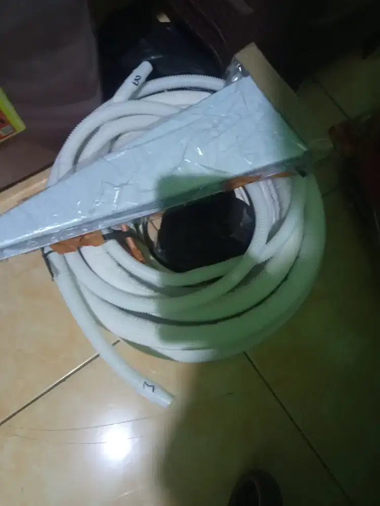 Paket pipa ac 1/2 pk panjang 5 meter merek hoda