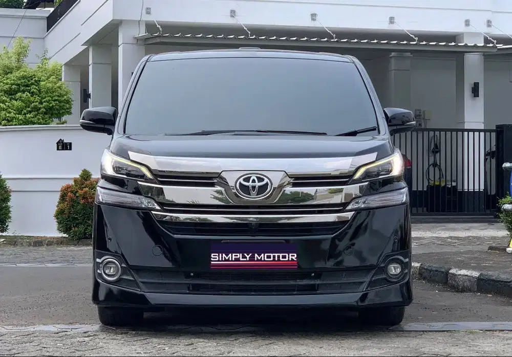 [TDP NOL] TOYOTA VELLFIRE 2.5 G AT 2017