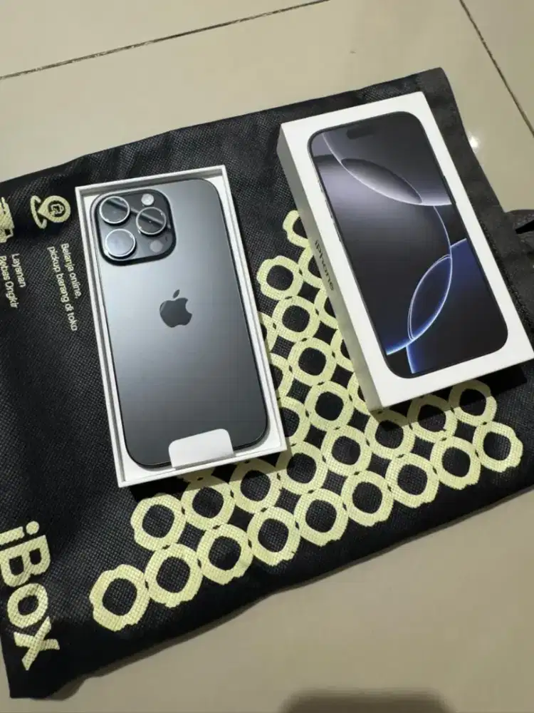 BH97 iphone 16 pro 256 ibox black titanium