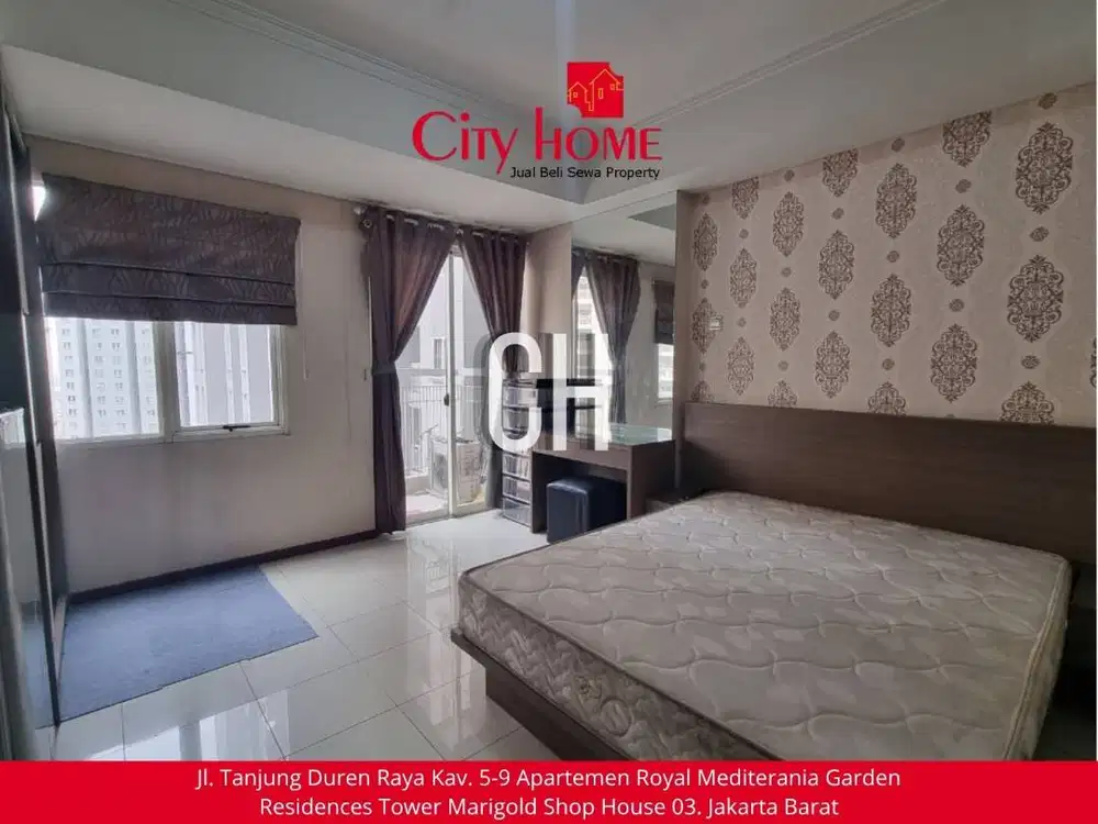 Sewa Murah Apartemen Studio Fully Furnished Siap Huni di Jakarta Barat