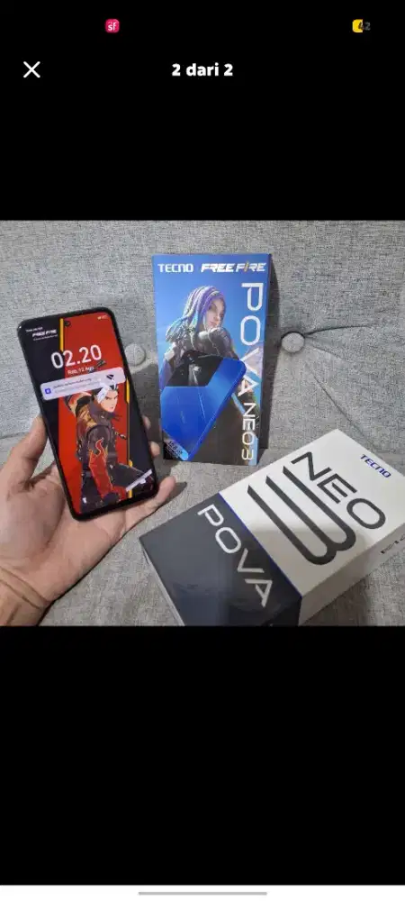 Tecno pova 30 New 3 ram 8/128