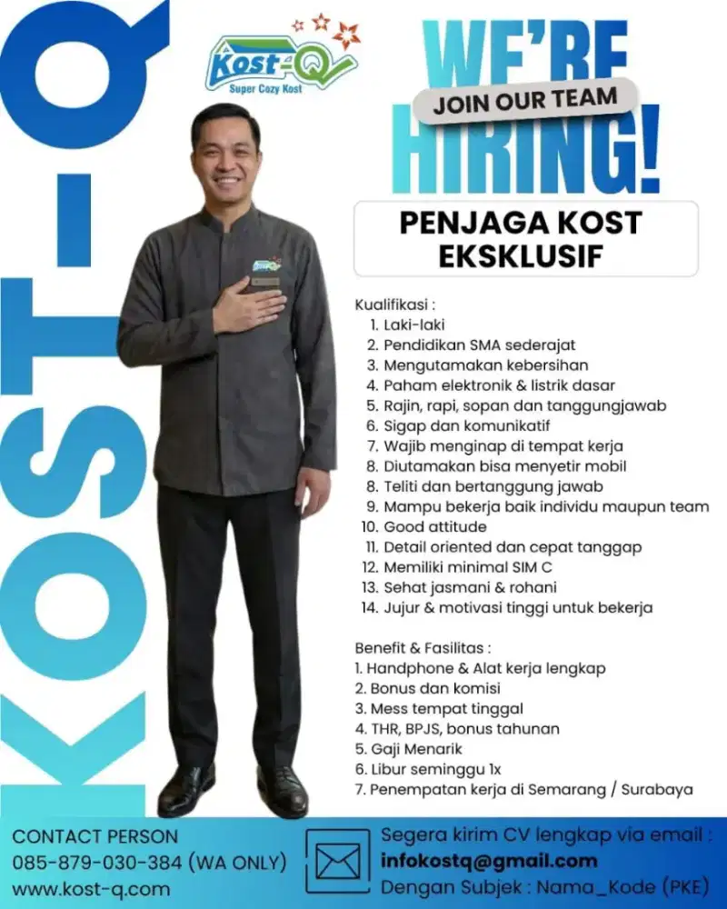 Penjaga Kost Eksklusif