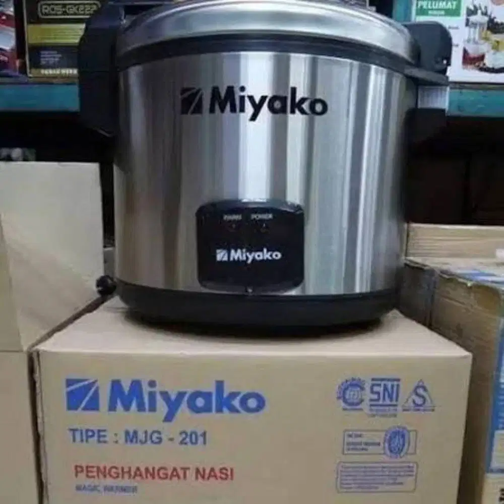 Magic jar Magic com jumbo penghangat nasi MJG 201 Miyako 20 liter